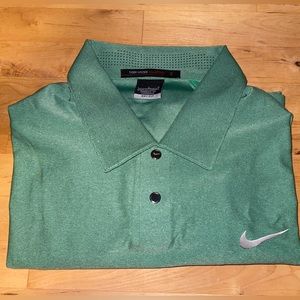 Tiger Woods Nike Dri-Fit Golf Polo